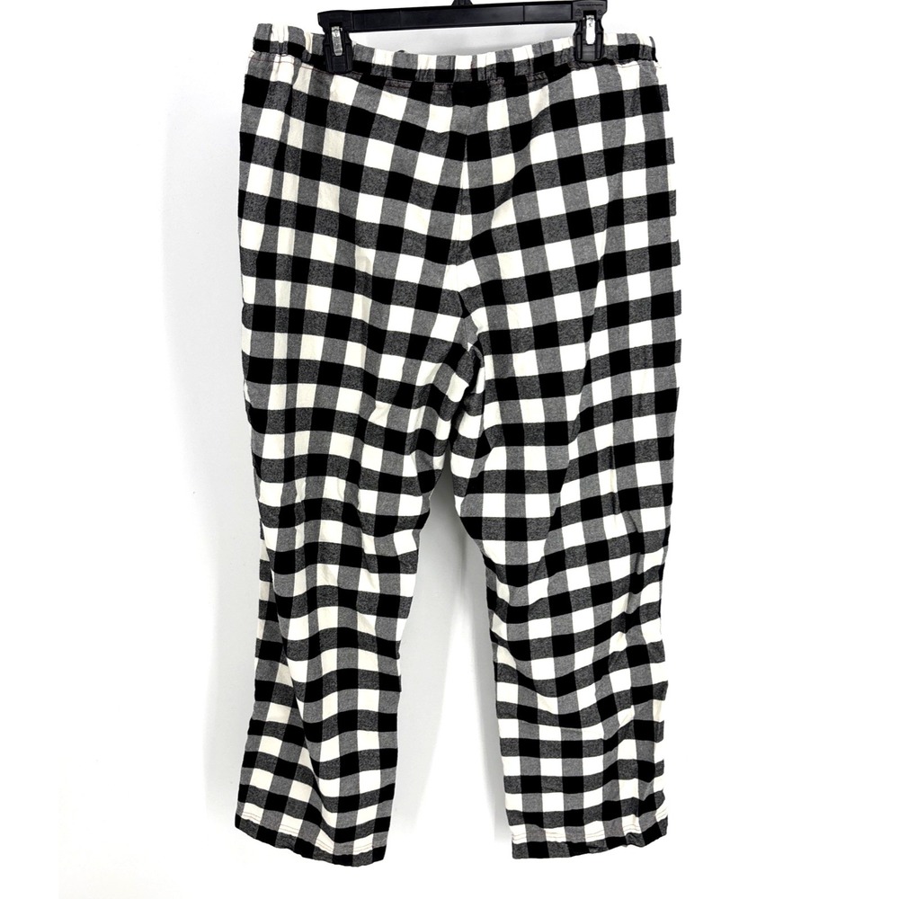 Hanna Andersson Pajamas Mens XL Buffalo Plaid Pants Red Lounge Shirt Christmas - Picture 6 of 10